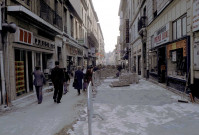 Valence.- Les premières rues piétonnes.