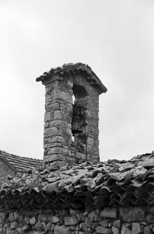 Boulc.- Le clocheton de la chapelle du hameau des Tatins.