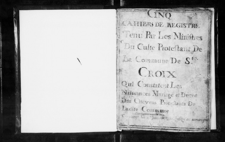 Baptêmes, mariages, sépultures (1751-1788).