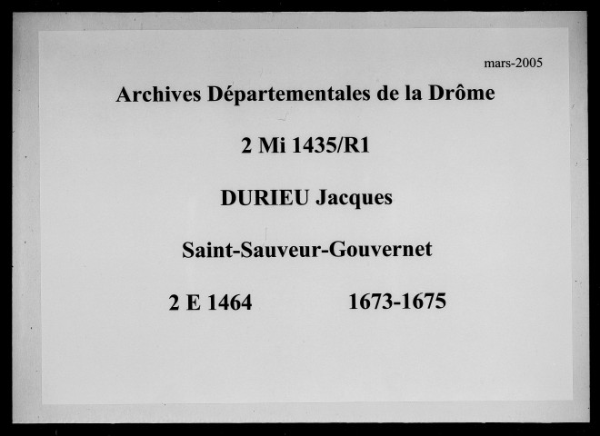 2 novembre 1673-12 février 1675