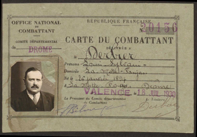 Derbier, Louis Sylvain Apollinaire