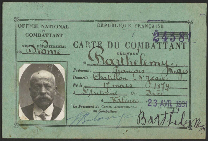 Barthélemy, François Régis