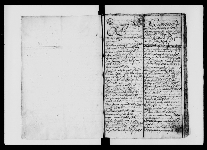 14 novembre 1749-27 juin 1752