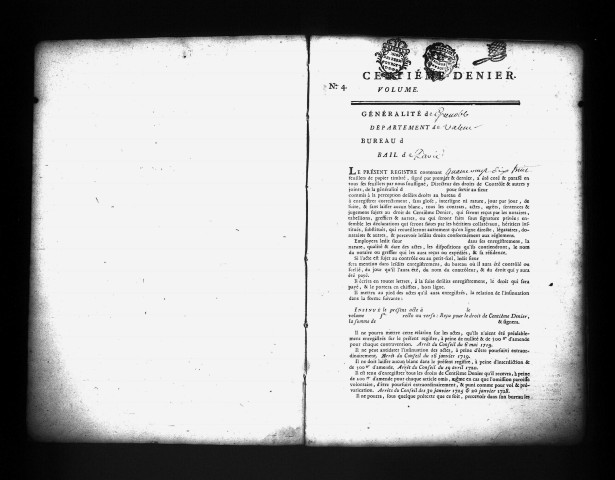 1er janvier 1787-7 février 1792