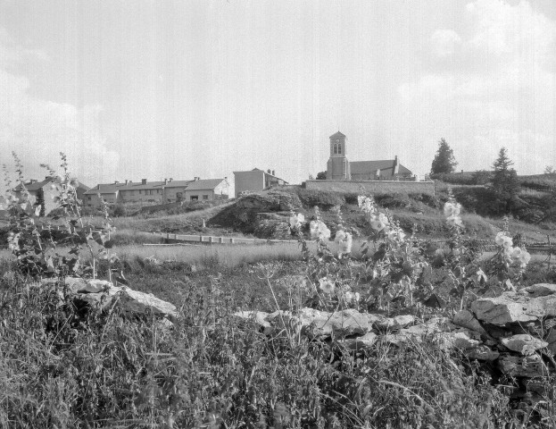 Vassieux-en-Vercors.- Vue générale du village.