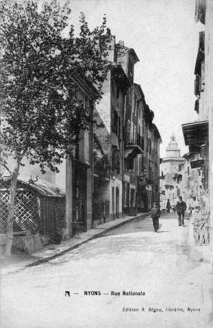 L'actuelle rue des Déportés.