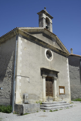 Beaurières.- Le temple.