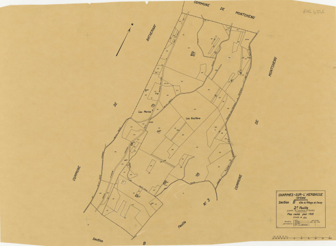 B2, Le Village et Devey. 1935.