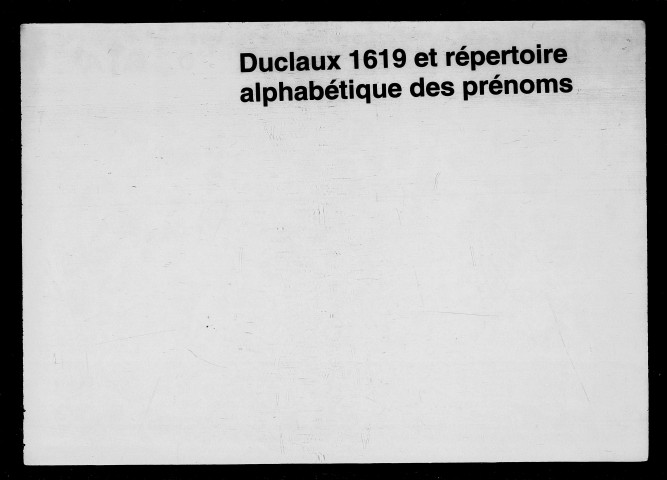 6 janvier 1618-25 avril 1622