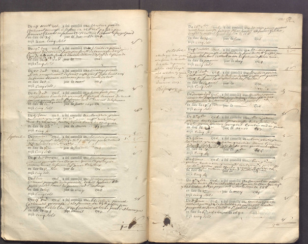 21 juin 1706-9 novembre 1706