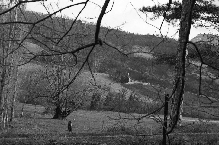 Félines-sur-Rimandoule.- Vue panoramique de la chapelle Saint-Antoine.