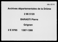 8 avril 1387-15 mars 1388