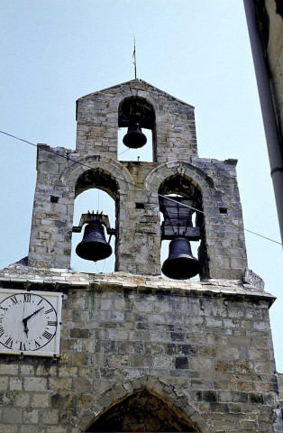 Rousset-les-Vignes.- Le clocher de l'église.