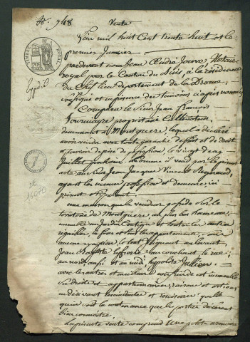 1er janvier-18 juin 1838