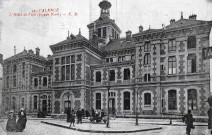 La façade nord de la mairie (1891-1895).