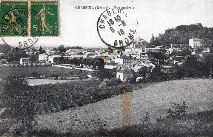 Vue générale du village.