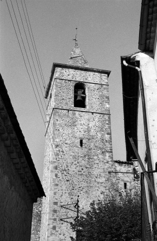 Tulette. - Le clocher de l'église Saint-Pierre.