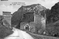 Le château de Lastic.