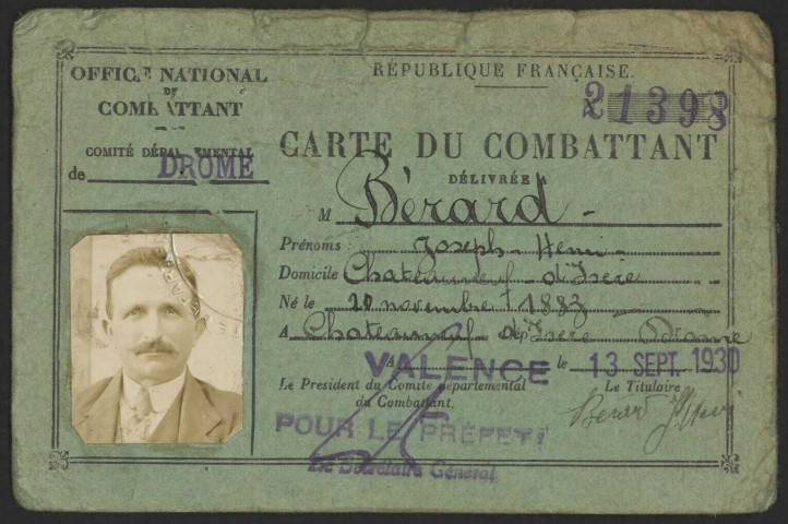 Bérard, Joseph Henri