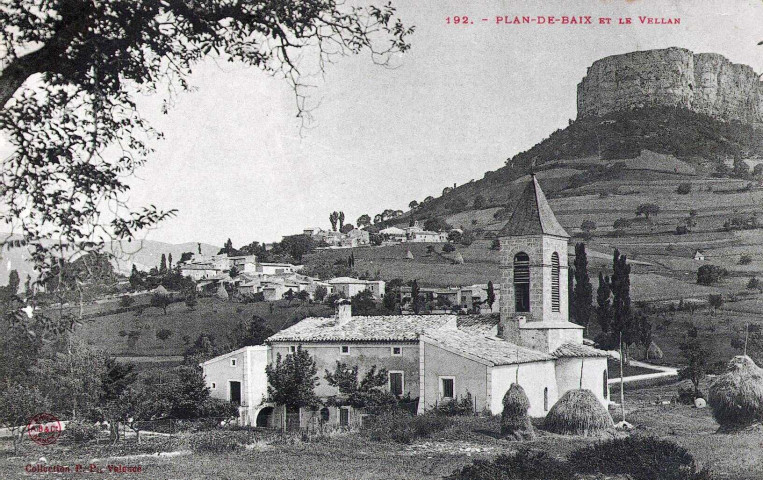 Vue générale du village.