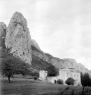 Saoû. - Le château de Lastic.