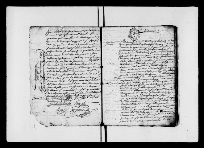 17 septembre 1743-19 mars 1744, 6 janvier-9 septembre 1745