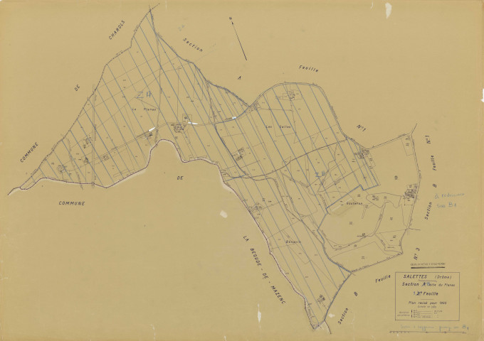 A2, Planas. 1933-[1986].