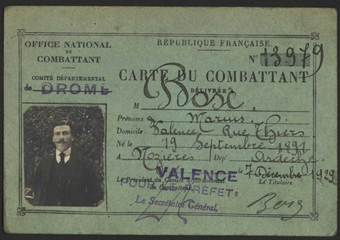 Bosc, Marius Élie Auguste