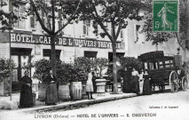 L'hôtel et café de L'Univers - E. , avenue Joseph Combier.
