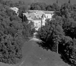 Vue aérienne du château du Président de la République Émile Loubet.