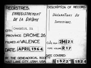 26 janvier 1822 - 12 juillet 1824