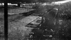 Portes-lès-Valence.- La gare de triage après le bombardement américain du 15 août 1944.