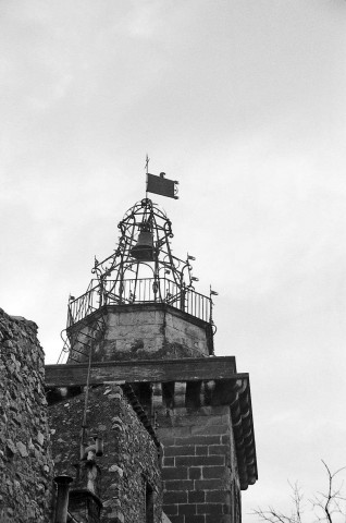 Nyons. - Le clocher et le campanile de l'église Saint-Vincent.