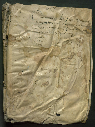 29 novembre 1662-15 décembre 1664