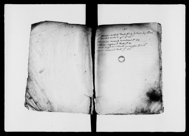 1er janvier-16 septembre 1782