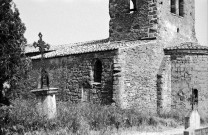Claveyson. - La chapelle Saint-Andéol et le cimetière.