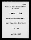 an XII-27 décembre 1805