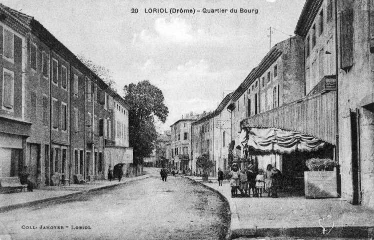 L'actuelle avenue de la République.