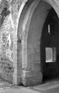 Marsanne. - L'arc donnant accès à la chapelle sous le clocher de l'ancienne église Saint-Félix.