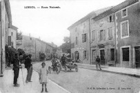 L'actuelle avenue de la République.