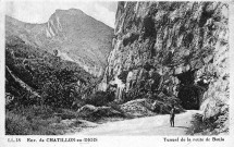 Tunnel de la route de Boulc.