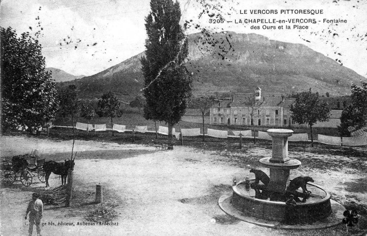 La fontaine aux Ours.