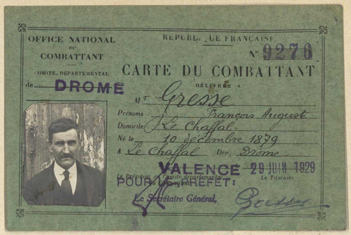 Gresse, François Régis Auguste