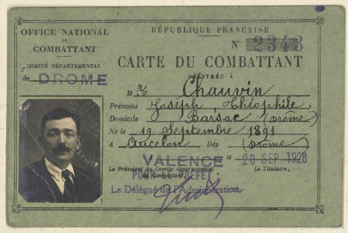 Chauvin, Joseph Théophile