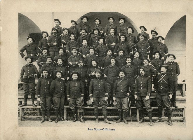 Fascicule du 24e Bataillon de Chasseurs Alpins de Villefranche-sur-Mer.