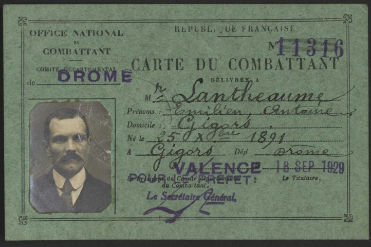 Lantheaume, Émilien Antoine