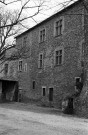 Saint-Vallier. - La façade ouest du château.