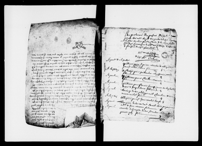 14 mars 1714-9 novembre 1716