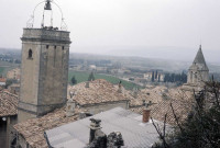 Donzère.- Le clocher de l'église.