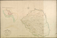 Section B, le Faubourg et la Tranche. Hameau du Faubourg (agrandissement).